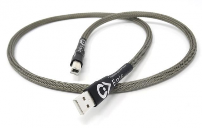 Chord Company giới thiệu dây USB Epic: Món phụ kiện mới dành cho các nguồn phát nhạc số