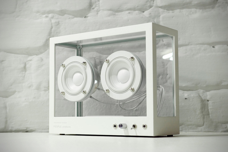Transparent Sound ra mắt Small Transparent Speaker: Chiếc loa không dây với thiết kế trong suốt độc đáo