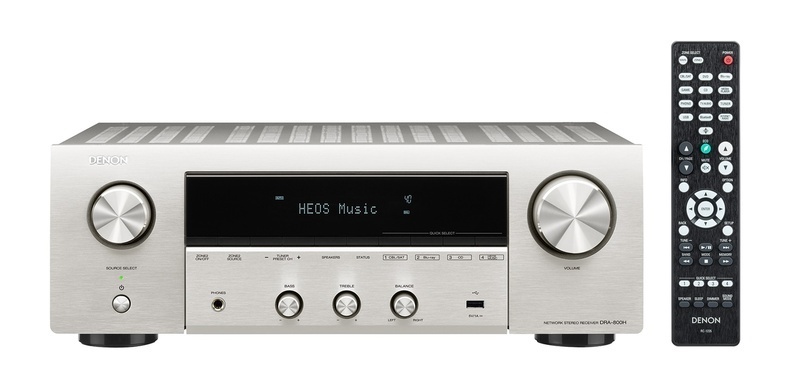 Stereo receiver Denon DRA-800H: Chiếc ampli nghe nhạc mạnh mẽ, đa năng và hiện đại