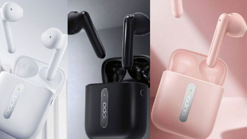 Oppo giới thiệu tai nghe true wireless Enco Free Earbuds, thiết kế giống Apple AirPods