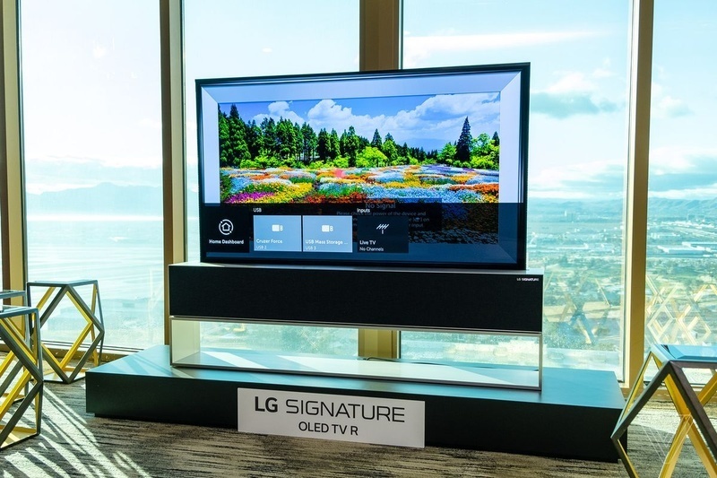 LG ra mắt loạt TV OLED màn hình cuộn mới tại CES 2020
