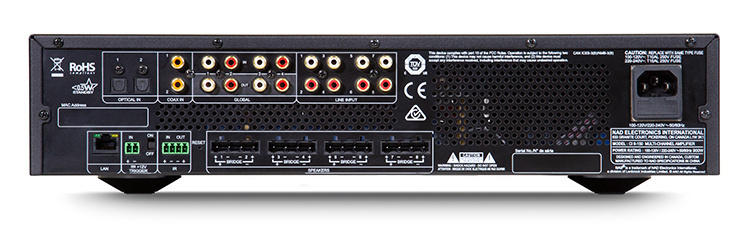 NAD Electronics giới thiệu ampli 8 kênh CI 8-150 DSP dành cho các hệ thống âm thanh lắp đặt