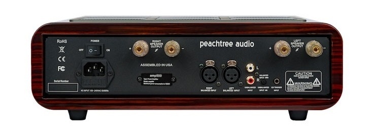 Peachtree Audio công bố ampli công suất amp500, gọn nhẹ & mạnh mẽ