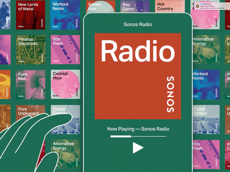 Sonos ra mắt tính năng Sonos Radio với nhiều kênh âm nhạc hấp dẫn