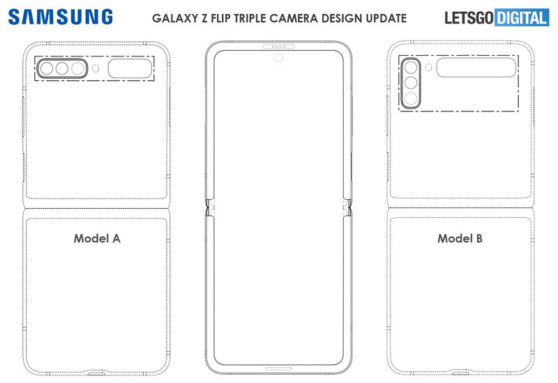 Galaxy Z Flip 2 sẽ có 3 camera sau, màn hình trước lớn hơn