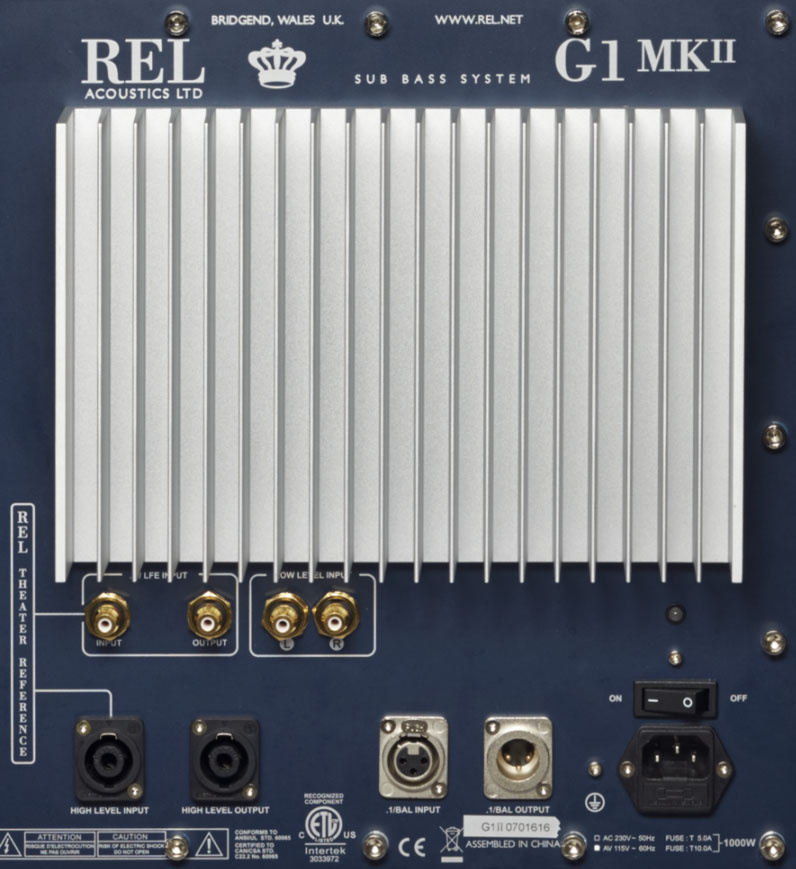 Rel Acoustic G1 MKII: Đem dải trầm như ý đến các hệ thống nghe nhạc