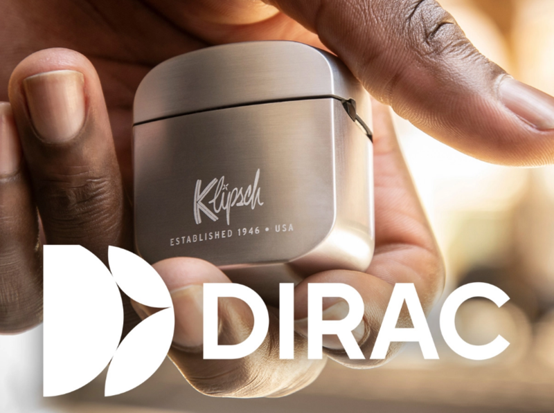 Klipsch và Dirac hợp tác cho dự án phát triển dòng tai nghe không dây mới