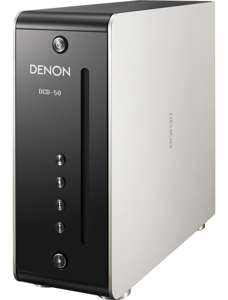 Nghe nhạc CD dễ dàng hơn với đầu phát nhỏ gọn Denon DCD-50