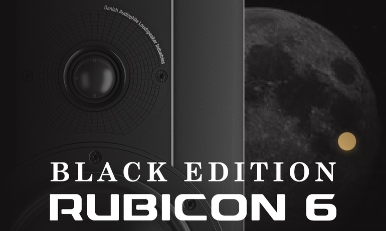 DALI tung ra đôi loa cột phiên bản giới hạn Rubicon 6 Black Edition