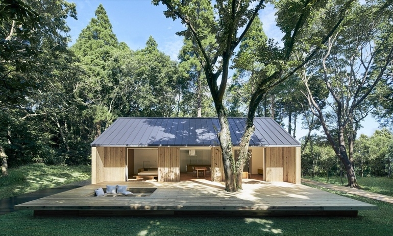 Nhà lắp ghép Muji Yō no Ie House: Lối sống bền vững và tối giản giữa thiên nhiên hoang sơ