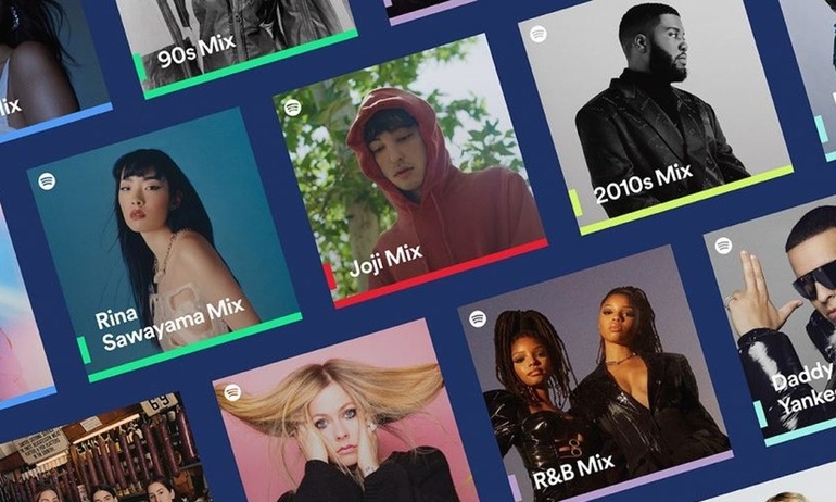 Spotify giới thiệu danh sách nhạc cá nhân hóa mới mang tên Spotify Mixes