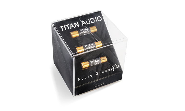 Titan Audio giới thiệu dòng cầu chì mạ vàng Audio Grade Fuse