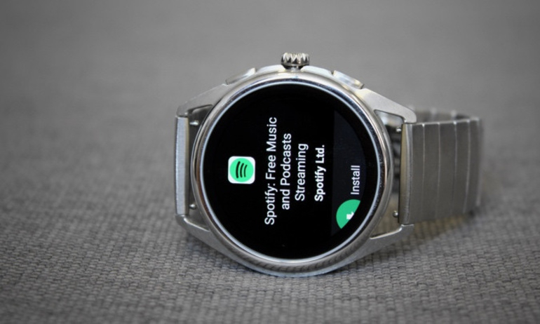 Đồng hồ dùng Google Wear chuẩn bị có thêm tính năng nghe offline Spotify và Youtube Music