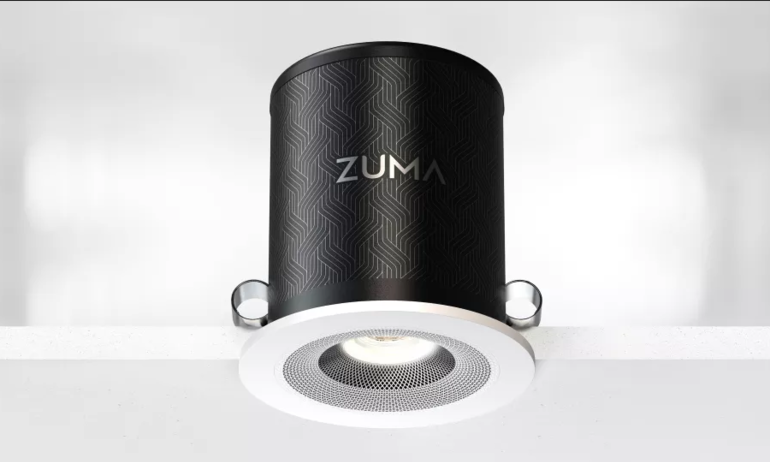 Zuma Lumisonic: Khi đèn trần cũng là loa không dây