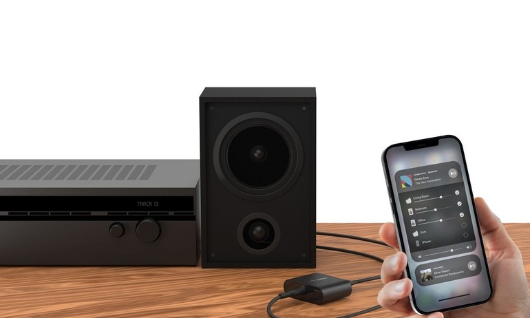 Belkin Soundform Connect: Món phụ kiện bổ sung kết nối AirPlay 2 cho mọi đôi loa