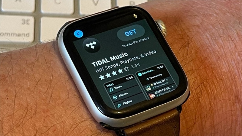 Tidal ra mắt ứng dụng riêng cho Apple Watch, có sẵn tính năng nghe offline
