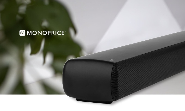 Monoprice SB-300: Loa soundbar 2.1 có Virtual Dolby Atmos dành cho phân khúc bình dân
