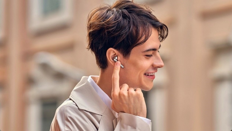 Huawei Freebuds 4: Thiết kế chống ồn dạng open-fit, có Adaptive Ear Matching
