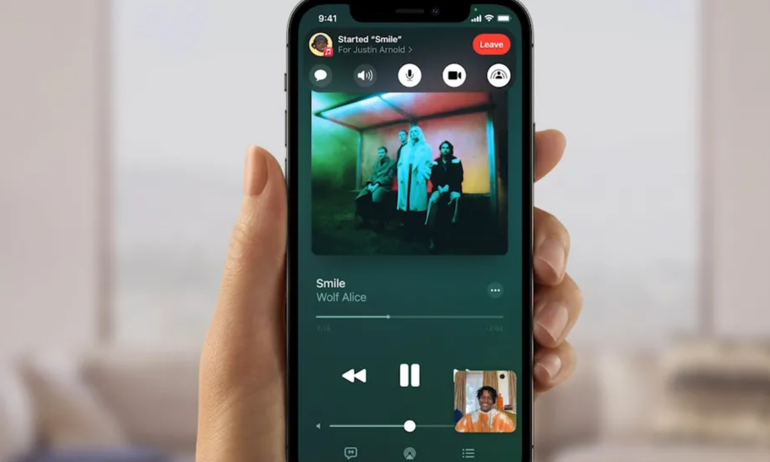 Apple hé lộ tính năng SharePlay cho FaceTime