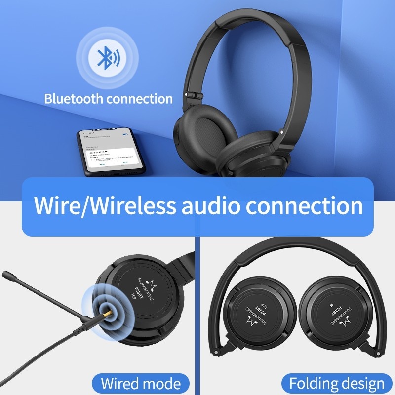 SoundMagic trình làng tai nghe không dây P23BT: Hỗ trợ aptX HD, pin 60 tiếng, giá chỉ 69 USD