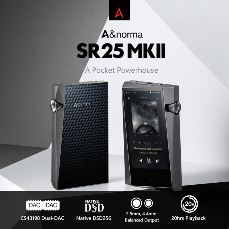 Astell & Kern hé lộ sản phẩm kế nhiệm của máy nghe nhạc cao cấp A&norma SR25