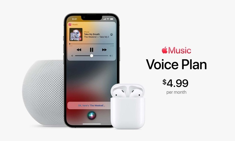 Apple Music ra mắt Voice Plan với giá rẻ hơn 50% mức phí đăng ký thông thường