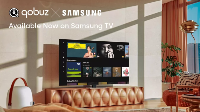 Qobuz tung ứng dụng đầu tiên dành cho TV thông minh