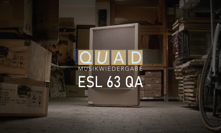 Quad Musikwiedergabe bật mí ESL63 QA: Phiên bản thay thế lý tưởng của loa tĩnh điện ESL63