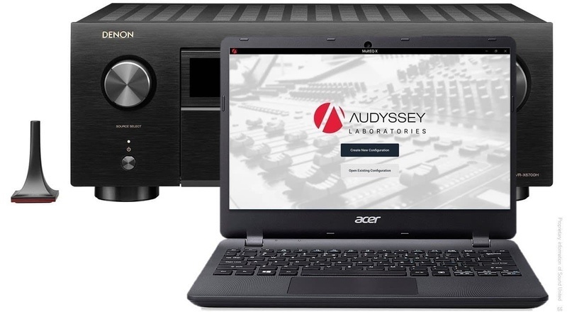 Audyssey phát hành ứng dụng cân chỉnh âm thanh phòng nghe chuyên nghiệp MultEQ-X cho đầu AV Receiver Denon và Marantz