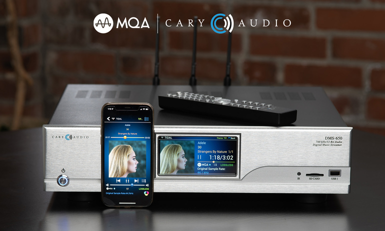 Cary Audio giới thiệu bộ đôi đầu phát nhạc số DMS-650 và DMS-800 PV