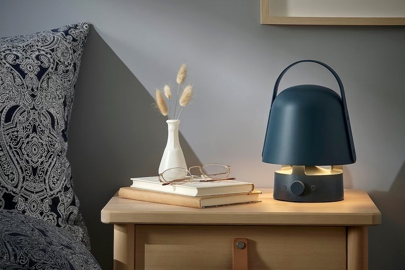 IKEA Vappeby: Chiếc loa Bluetooth dạng đèn bàn độc đáo, có sẵn Spotify Tap 