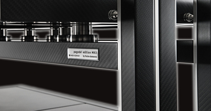 Finite Elemente ra mắt kệ máy cao cấp pagode MKII Carbon Edition dành cho hệ thống hi-end