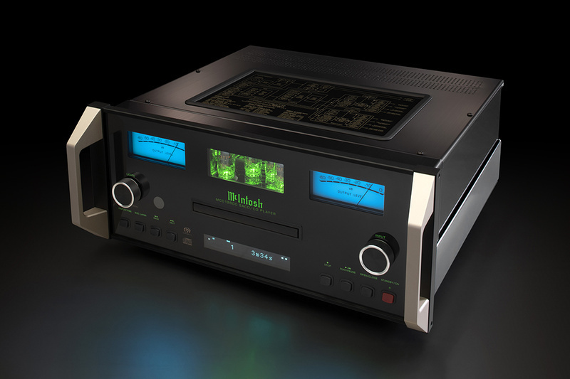 McIntosh trình làng MCD12000: Đầu CD Player tích hợp DAC ES9038PRO, trang bị 2 mạch đầu ra đèn và bán dẫn