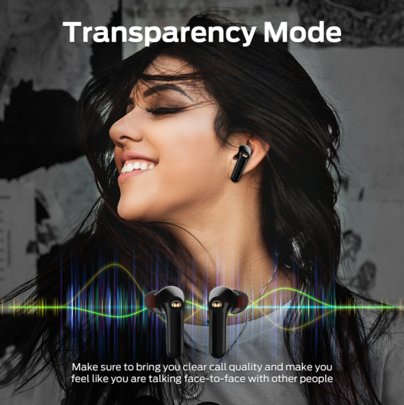 Tai nghe true wireless Monster Clarity 6.0 ANC: Thiết kế thời trang, chống nước IPX5, có chống ồn chủ động