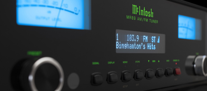McIntosh MR89: Chiếc đầu phát radio AM/FM dành cho hệ thống nghe nhạc cao cấp