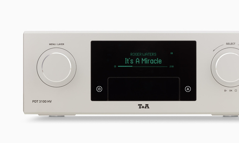 Đầu CD transport T+A PDT 3100 HV: Đối tác lý tưởng dành cho hệ thống nghe nhạc của tín đồ của CD/SACD