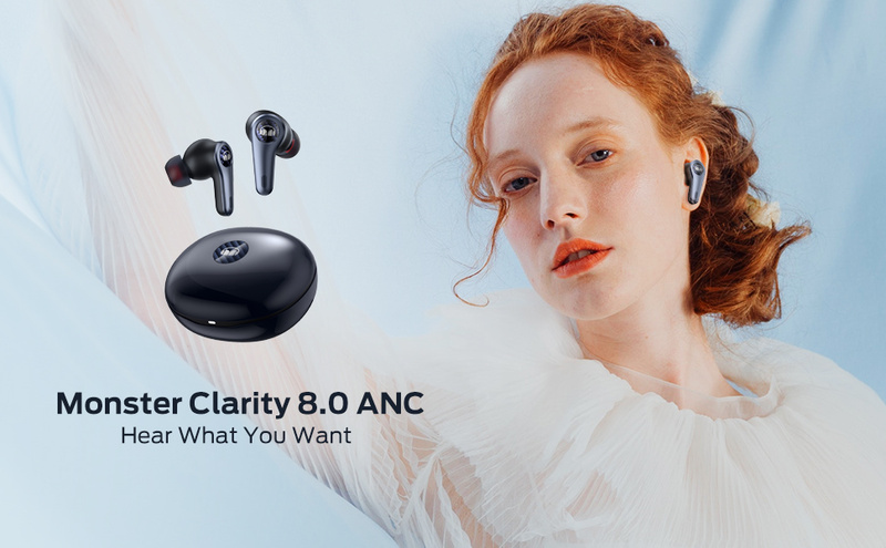 Tai nghe true wireless chống ồn MONSTER Clarity 8.0 ANC: Lựa chọn hấp dẫn dành cho giới trẻ
