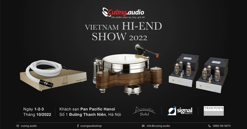 [Vietnam Hi-end Show 2022] Không gian Cường Audio