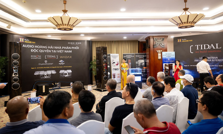 [Vietnam Hi-end Show 2022] Hệ thống ultra hi-end triệu USD chinh phục người nghe tại không gian Audio Hoàng Hải