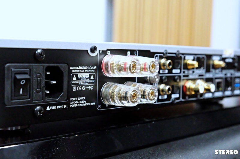 Cocktail Audio N25AMP: Đầu phát nhạc số kiêm ampli tích hợp Class D 150W cho dàn âm thanh tối giản