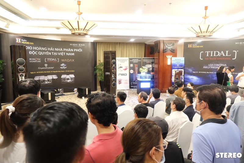 [Vietnam Hi-end Show 2022] Hệ thống ultra hi-end triệu USD chinh phục người nghe tại không gian Audio Hoàng Hải