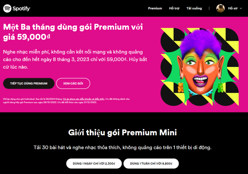 Spotify kết thúc năm 2022 với chương trình khuyến mãi 3 tháng khi nâng cấp lên Premium 