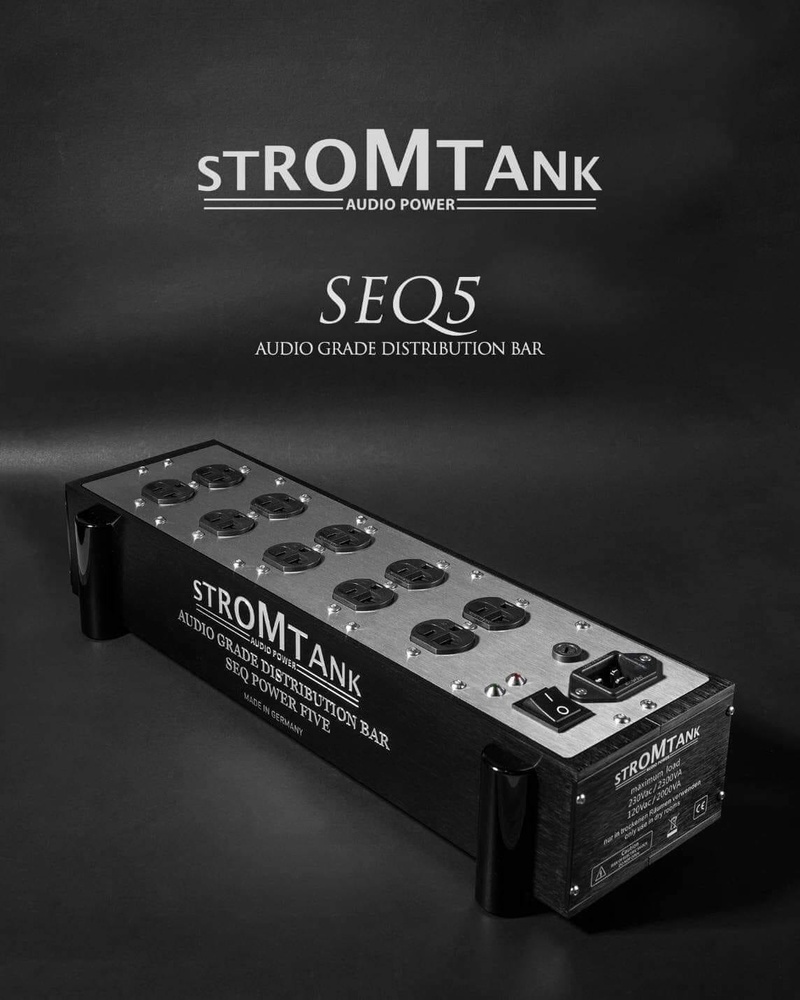 Stromtank giới thiệu ổ cắm cao cấp SEQ-5 dành cho hệ thống nghe nhạc hi-end