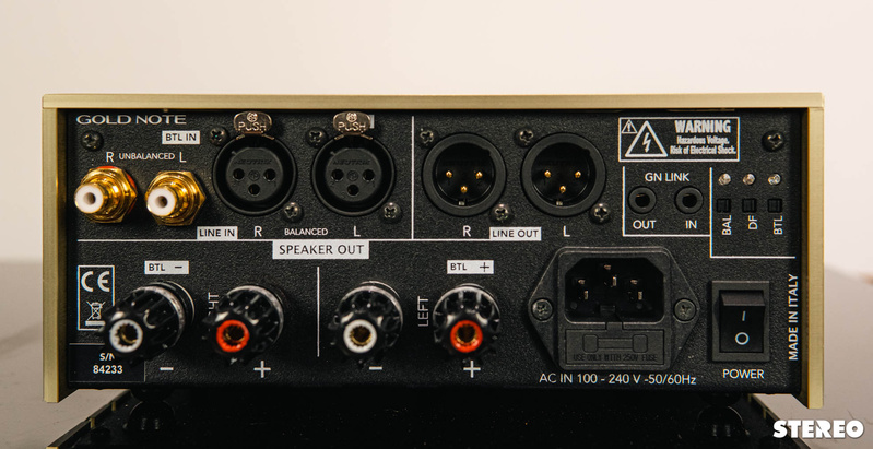 Gold Note PA-10: Chiếc power amp uy lực trong hình hài bé nhỏ
