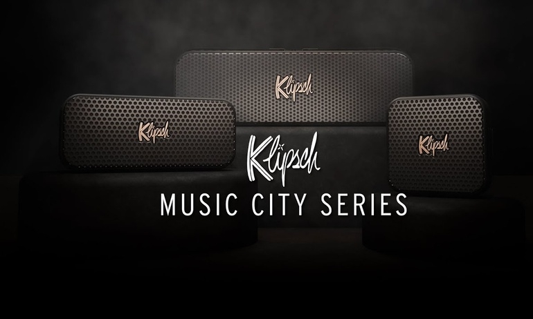 Klipsch giới thiệu loạt loa di động Music City Series lấy cảm hứng từ văn hóa Mỹ