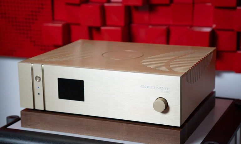Ampli tích hợp all-in-one Gold Note IS-1000 MKII: Giải pháp lý tưởng cho hệ thống nghe nhạc tối giản