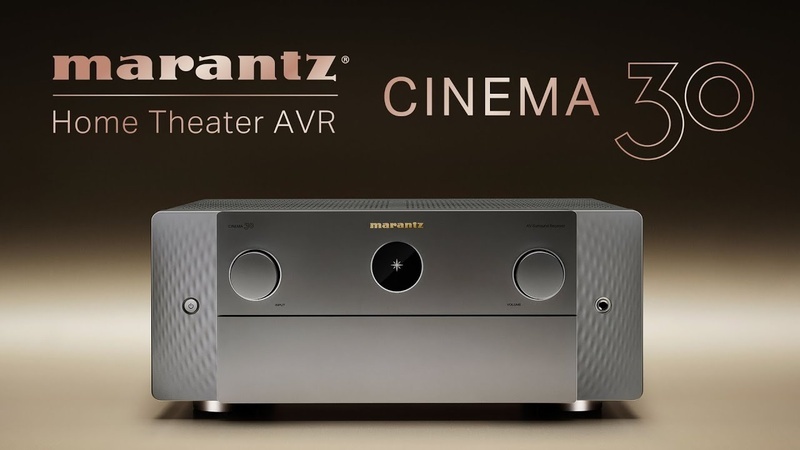 Marantz mở rộng dòng sản phẩm Reference với AV Receiver cao cấp Cinema 30